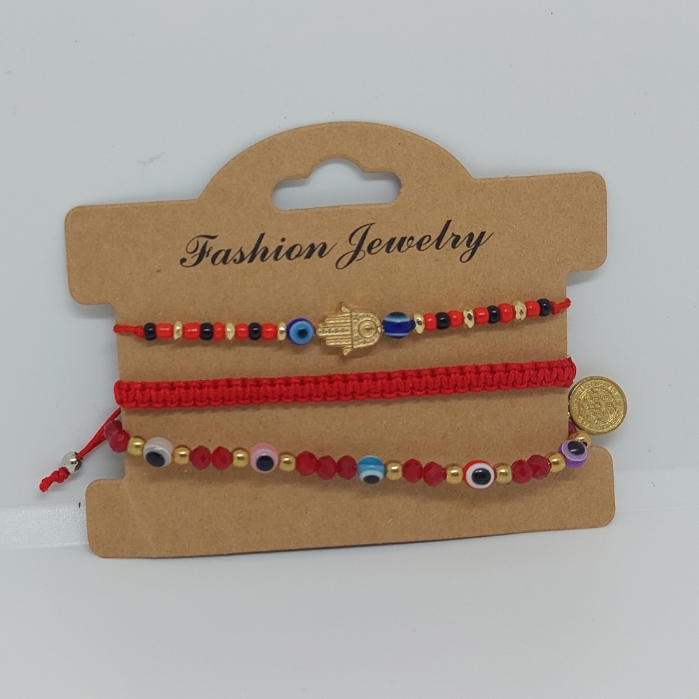 3 Protection Bracelets Toddler Adjustable